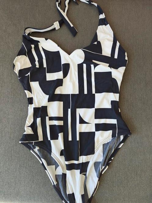 NIEUW Esprit Dames Zwempak - Zwart-Wit - M, Kleding | Dames, Badmode en Zwemkleding, Nieuw, Badpak, Wit, Ophalen of Verzenden