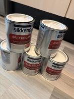 Sikkens Buitenlak RAL 9010/9001 Hoogglans - Nieuw, Doe-het-zelf en Verbouw, Verf, Beits en Lak, 5 tot 10 liter, Wit, Nieuw, Ophalen of Verzenden