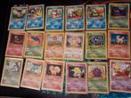 18 1999 pokemon kaarten, Ophalen of Verzenden, Gebruikt, Losse kaart, Foil