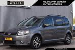 Volkswagen Touran 1.6 TDI Comfortline BlueMotion Grijs kente, Auto's, Voorwielaandrijving, Euro 5, Stof, Gebruikt