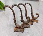 4 oude  kapstokhaken, Antiek en Kunst, Ophalen