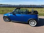 Mini 1.6 16V Cooper S Cabrio 2005 Blauw, Auto's, Mini, Voorwielaandrijving, 65 €/maand, Zwart, 4 cilinders