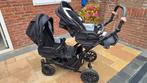 Tweeling kinderwagen, Kinderen en Baby's, Tweelingen en Meerlingen, Ophalen, Gebruikt, Kinderwagen of Buggy