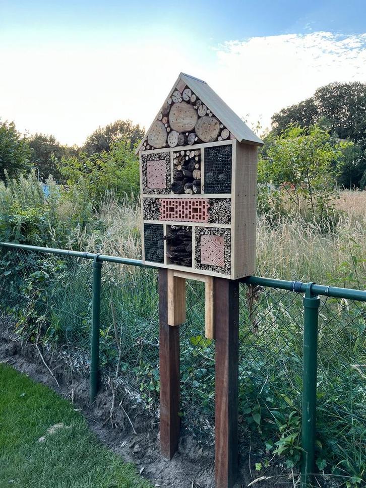 Handgemaakt Insectenhotel - Diverse Maten, Dieren en Toebehoren, Insecten en Spinnen, Bijen