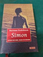 boek simon marianne fredriksson, Ophalen of Verzenden