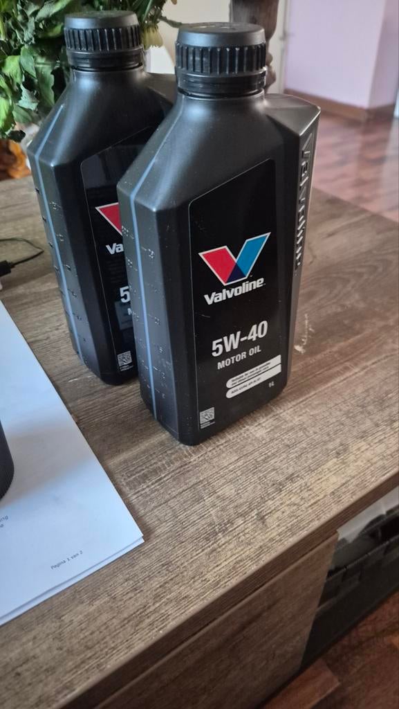 2x Valvoline Motorolie 5W40 - Nieuw, Ophalen, Nieuw, Universele onderdelen