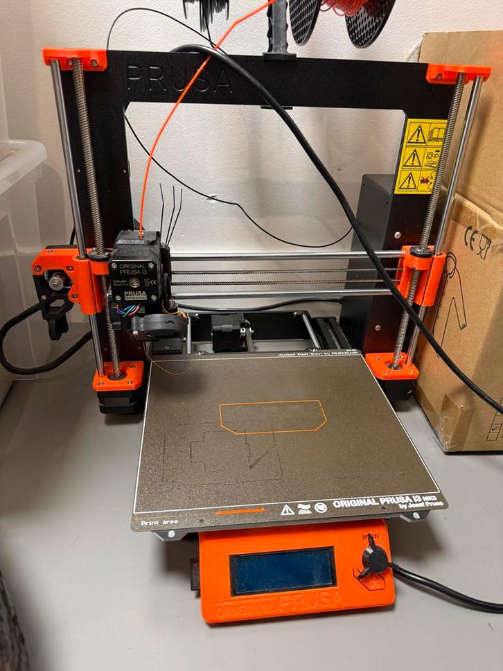 Prusa printer met Raspberry Pi en accessoires, Computers en Software, 3D Printers, Gebruikt, Ingebouwde Wi-Fi, Ophalen