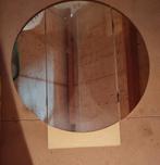 Vintage drieluik spiegel, Ophalen, Gebruikt, Rond, 100 tot 150 cm