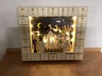 Advents kalender,om zelf te vullen ,met verlichting, Diversen, Kerst, Ophalen of Verzenden, Zo goed als nieuw