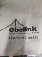 Obelink All Weather Front 380 Rainblocker, Caravans en Kamperen, Ophalen, Zo goed als nieuw