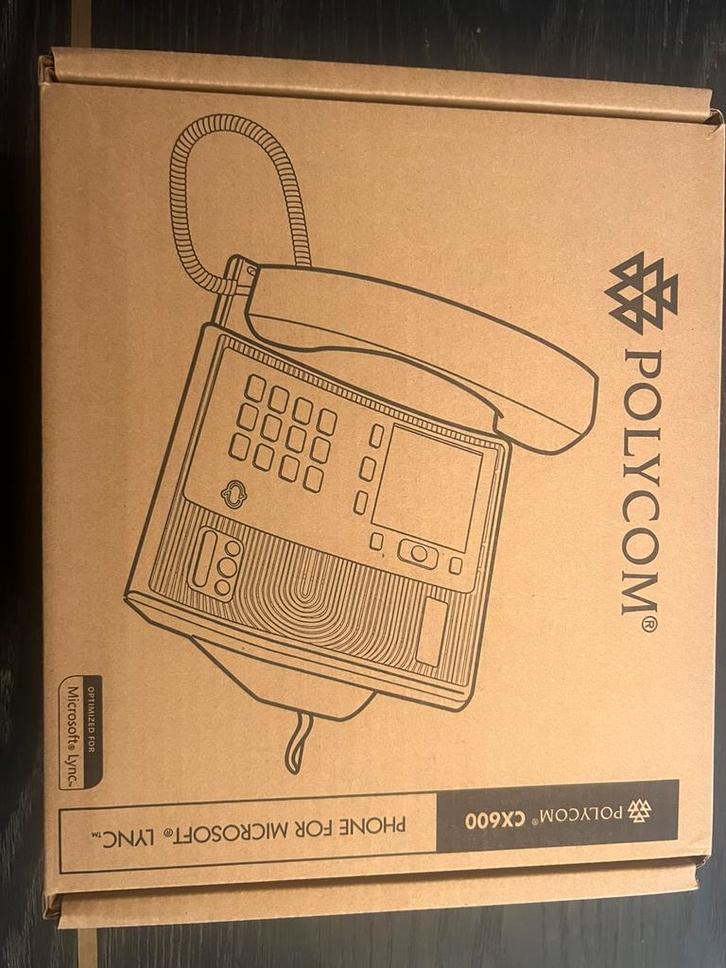 Polycom, Telecommunicatie, Vaste telefoons | Niet Draadloos, Zo goed als nieuw, Ophalen