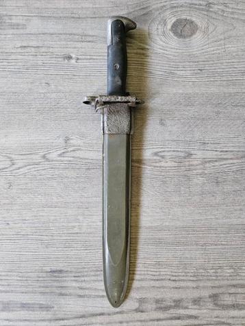 WWII Amerikaanse 1942 M1 Garand bajonet beschikbaar voor biedingen
