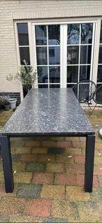 Granieten tafel, Tuin en Terras, Ophalen of Verzenden, Zo goed als nieuw, Rechthoekig, Overige materialen