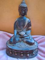 Antieke Boeddha Beeld brons tibet  tibetaans 19,5cm, Antiek en Kunst, Kunst | Niet-Westerse kunst, Ophalen of Verzenden