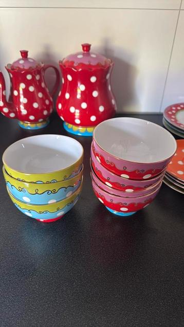Oilily polkadot servies beschikbaar voor biedingen