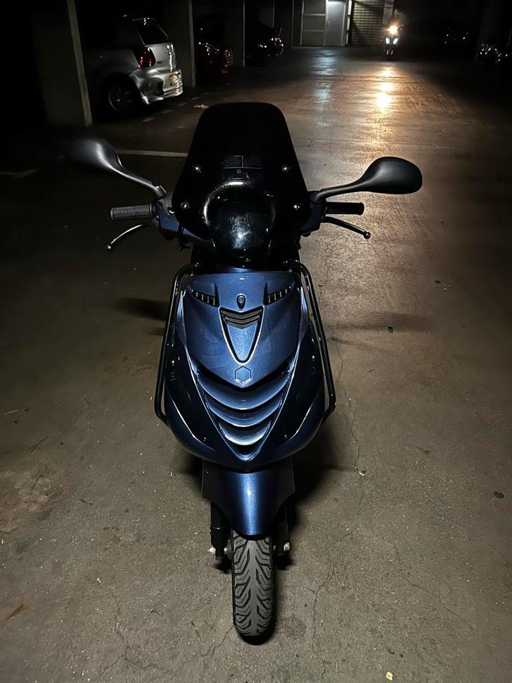 Piaggio Zip 4t 80cc full  Malossi - Midnight Blue, Fietsen en Brommers, Scooters | Piaggio, Zo goed als nieuw, Overige modellen