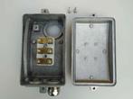 Aansluitkast voor 3-fase-motor DLK met aansluitbord + wartel, Ophalen of Verzenden, Gebruikt
