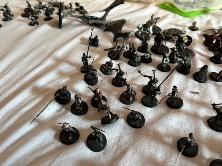 Middle Earth SBG old school oop metal units gebruikt, Hobby en Vrije tijd, Wargaming, Gebruikt, Lord of the Rings, Figuurtje(s)