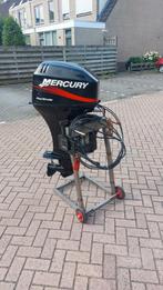 Mercury 40pk 4 takt langstaart met afstandbed. en kabels, Ophalen, Gebruikt, 30 pk of meer, Elektrische start