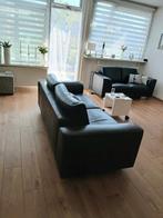 Leren bankstel Duits Design., Ophalen, Gebruikt, 200 tot 250 cm, Leer