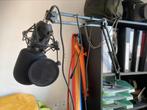 Nette usb microfoon incl kap, filter en draaibare standaard, Ophalen of Verzenden, Zo goed als nieuw, Studiomicrofoon
