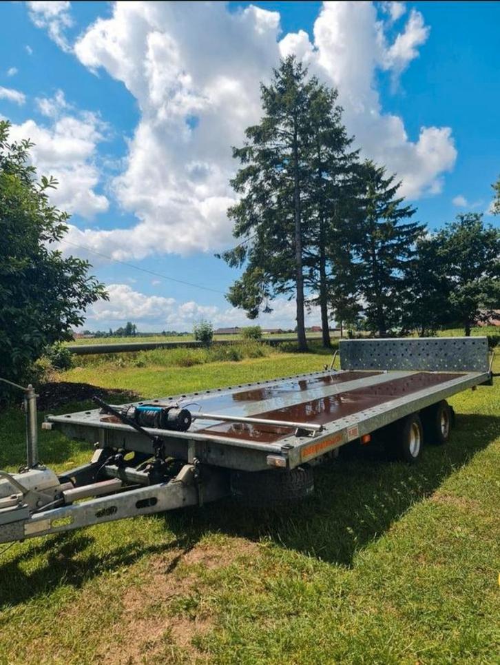 Te Koop Autoambulance Kieper met Lier 5.10 L, Auto diversen, Aanhangers en Bagagewagens, Zo goed als nieuw, Ophalen of Verzenden