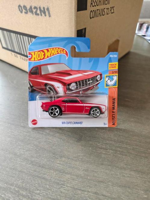 2022 K case Hot Wheels Copo Camaro, Hobby en Vrije tijd, Modelauto's | Overige schalen, Nieuw, Ophalen of Verzenden