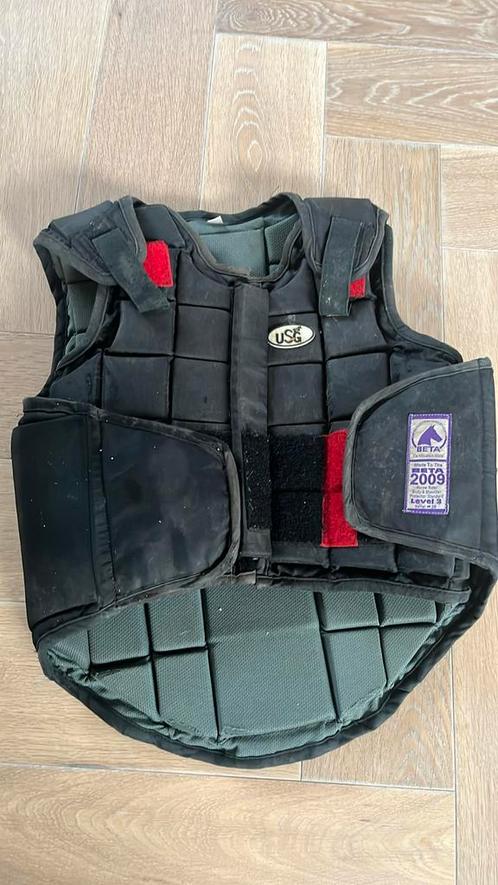 Body protector kind (L) USG, Dieren en Toebehoren, Paardrijkleding, Gebruikt, Kinderen, Bovenkleding, Springen, Ophalen of Verzenden