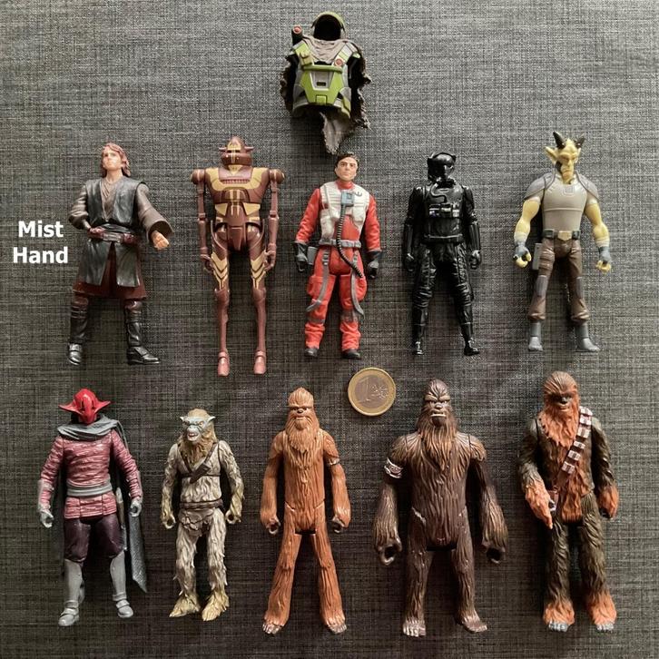 Star Wars Poppetjes ... 10 stuks, Verzamelen, Star Wars, Zo goed als nieuw, Actiefiguurtje, Ophalen