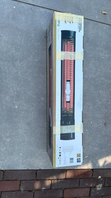 Nieuwe Eurom terrasverwarmer/ heater Golden 2000 shadow beschikbaar voor biedingen
