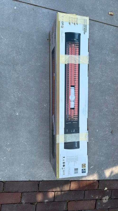 Nieuwe Eurom terrasverwarmer/ heater Golden 2000 shadow, Tuin en Terras, Terrasverwarmers, Nieuw, Elektrisch, Wand, Draaibaar