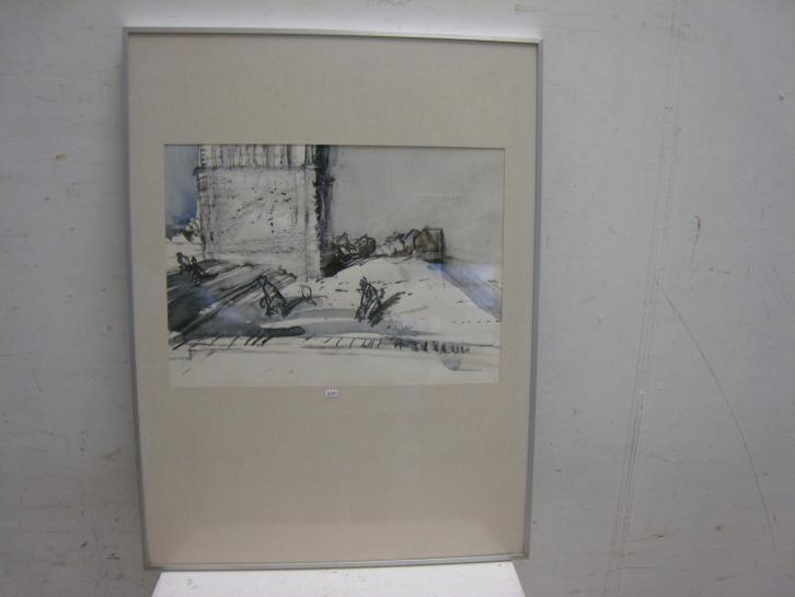 werk van J, Ploos van Amstel (1926-2022), 60x80, Antiek en Kunst, Kunst | Schilderijen | Abstract