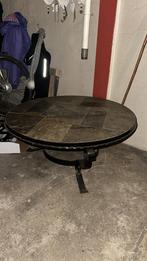 Mooie natuurstenen tafel, Tuin en Terras, Tuintafels, Ophalen, Zo goed als nieuw, Rond, Overige materialen