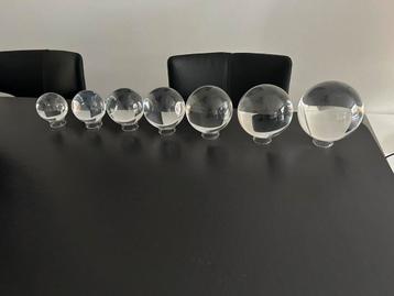 Guzzini jaren 60 plexiglas vintage retro bollen set beschikbaar voor biedingen