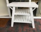 Oppot tafel of plantentafel voor terras, Tuin en Terras, Tuintafels, Ophalen, Gebruikt, Rechthoekig, Hout