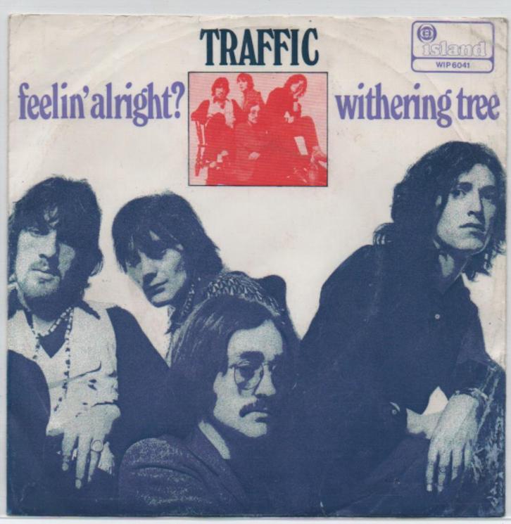Traffic (Stevie Winwood)- Feelin' Alright?, Cd's en Dvd's, Vinyl Singles, Gebruikt, Maxi-single, Pop, 12 inch, Verzenden