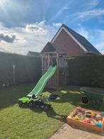 Speelhuisje met Glijbaan, Kinderen en Baby's, Speelgoed | Buiten | Speeltoestellen, Ophalen, Gebruikt, Glijbaan