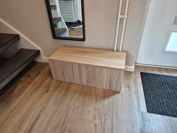 Tv meubel / ladekast eikenkleur - 80x34x30cm beschikbaar voor biedingen