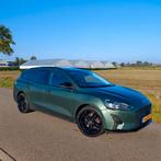 Ford Focus 1.0 Ecoboost 145PK, wrap/groen, titanium business, Auto's, Ford, Stof, Zwart, 4 cilinders, 700 kg