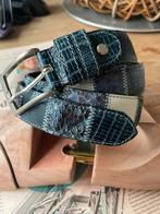 Riem van origineel Python leer 114.5 cm ex gesp x 3 cm, Ophalen of Verzenden, Zo goed als nieuw, Overige kleuren