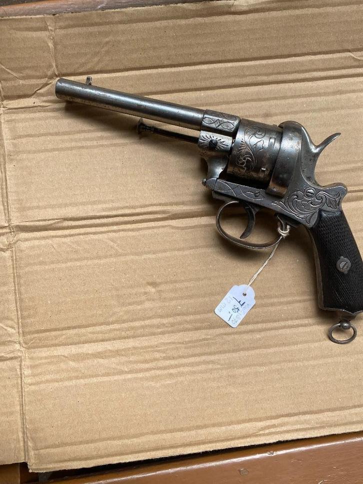 fraaie 12 mm penvuurrevolver., Verzamelen, Militaria | Algemeen, Landmacht, Overige typen, Nederland, Ophalen of Verzenden