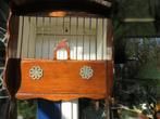 vogel kooitje, Dieren en Toebehoren, Vogels | Hokken en Kooien, Verzenden, Gebruikt, Hout, Vogelkooi