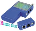 Kabeltester voor Coax, BNC, RJ45, RJ11, USB, UTP, FTP en STP, Nieuw, Ophalen of Verzenden, Overige meters