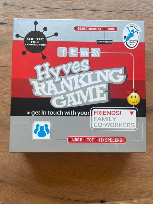 Hyves Ranking Game NIEUW, Hobby en Vrije tijd, Gezelschapsspellen | Bordspellen, Nieuw, Ophalen of Verzenden