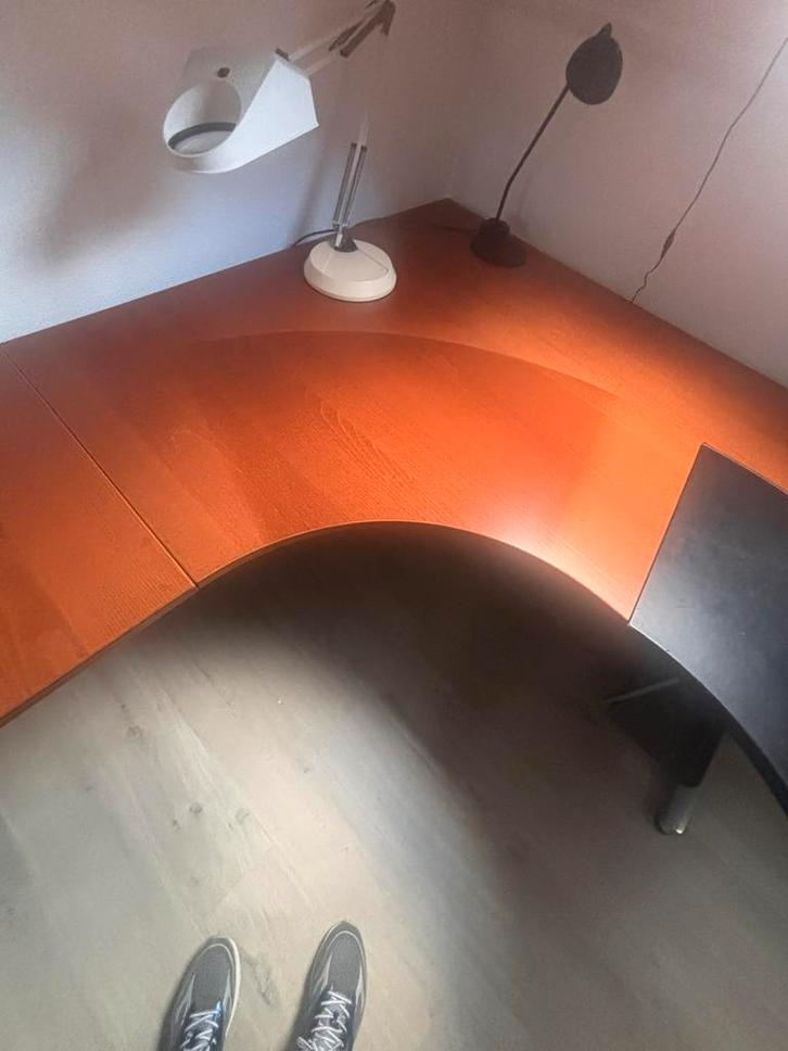 Bureau ikea deelbaar, Huis en Inrichting, Bureaus, Gebruikt, Ophalen