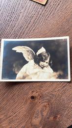 Zwart/wit Fotokaart engel, Ophalen of Verzenden, Ongelopen