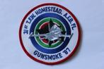 patch  31th  tactical fighter wing  gunsmoke  1987, Zo goed als nieuw, Patch, Badge of Embleem, Verzenden