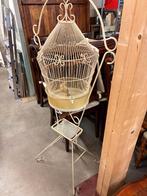 vogelkooi jaren 60, Ophalen of Verzenden, Gebruikt, Metaal, Vogelkooi