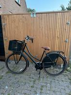 Transportfiets zwart, Fietsen en Brommers, Fietsen | Dames | Damesfietsen, Ophalen, Zo goed als nieuw, Overige merken