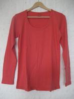 Koraalrood shirt met lange mouwen van Esprit, maat M, Maat 38/40 (M), Zo goed als nieuw, Rood, Esprit